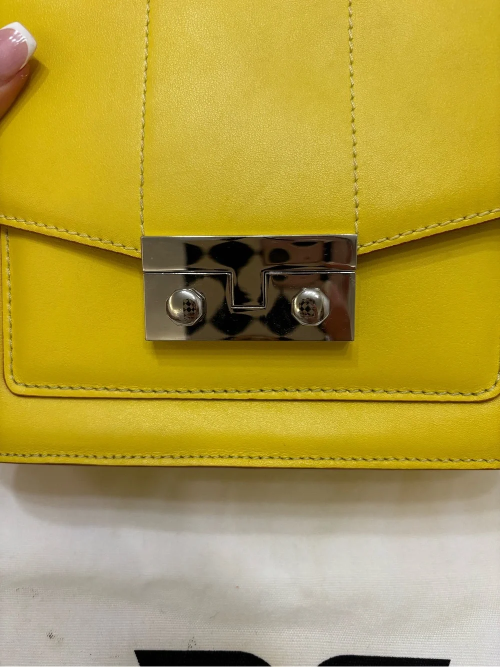 💛 Claudio Civitico “Atae” Yellow Leather Crossbody – Special Edition